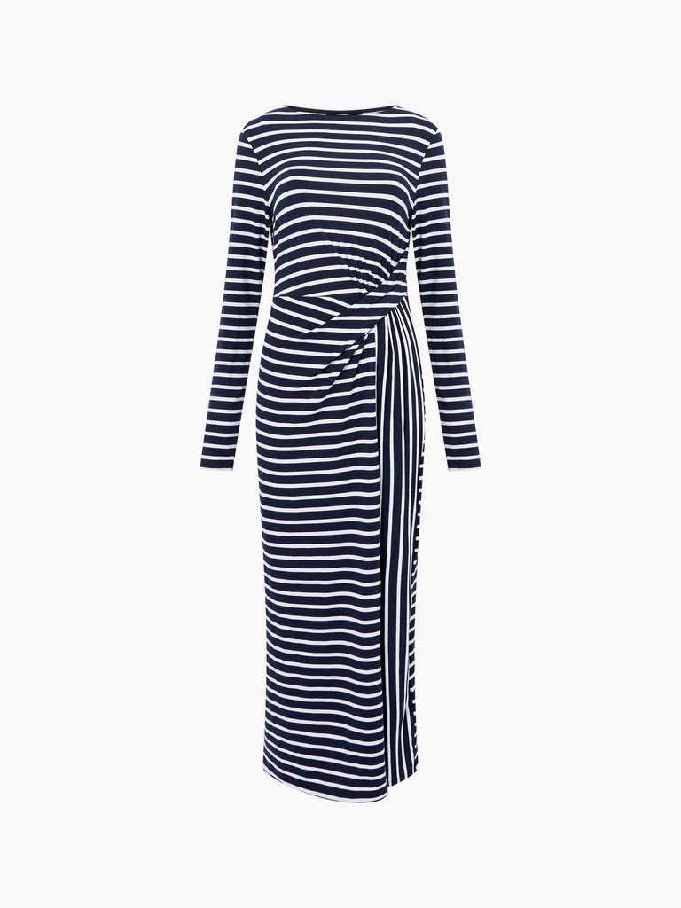 French Connection Kyra Jersey Dress in Navy Meg Maitland French Connection Kyra Jersey Dress in Navy Meg Maitland