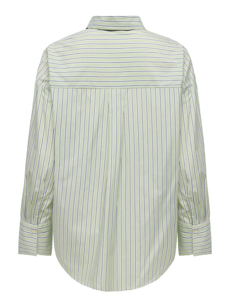 ONLY Striped Shirt in Green